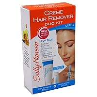 Sally Hansen Creme Hair Remover Duo Kit For Face (3 Pack)