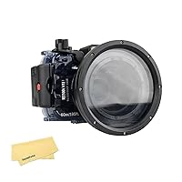 Seafrogs Waterproof Housing Case for Sony RX100 VII M7 mark7 60m/195ft Diving Camera Protective Hard case for Underwater Photography Videography