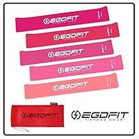 Workout Resistant Bands | 5 Resistance Band Set | Home Workout Equipment | Workout Sets Women & Men | Fitness Equipment for Strength Training | Bands for Working Out | Multiple Resistance Levels