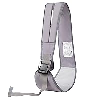 Baby Wraps Carrier, Baby Sling Soft Portable Ergonomic Waterproof Womb-Like Baby Carrier with Reflective Strip & Adjustable Padded Shoulder Strap Anti-Slip Toddler Carrier (Grey)