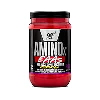 Amino X EAAs, Muscle Recovery & Endurance, 10g Essential Amino Acids, 5g BCAAs, Zero Sugar, Caffeine Free, Purple People Eater, 13.2oz, 25 Servings