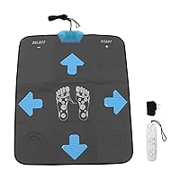 Dance Mat,Gift for 3 to 12 Year Old Girls Boys,Music Dance Pad Soft Prevent Slip,Dance Game Toy Gift PU Electronic Dance Mat,for Children(Grey)