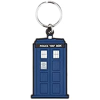 Doctor Who - Merchandise - Rubber Keychain (The Tardis) (Size: 2