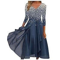 Sparkly Dresses for Women, Loungewear Cocktail Women Sleeveless Spring Casual Plus Size Loose Cocktail Keyhole