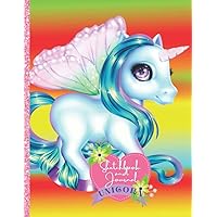 Journal for Girls 8-12: Cute Unicorn Gift Story Diary Notebook for Writing, Drawing, Doodling and Sketching