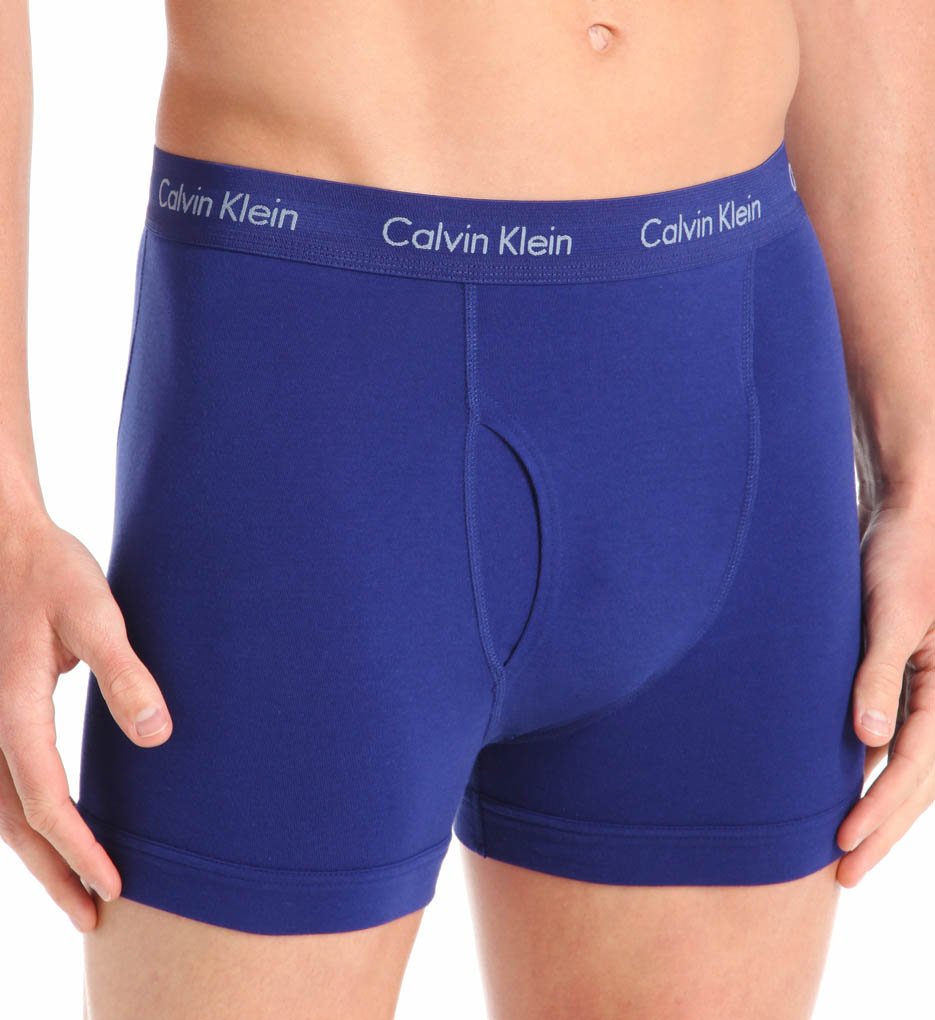 Buy Calvin Klein Men's Cotton Stretch Multipack Low-Rise Trunks