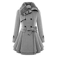 Women's Hooded Thickened Long Down Jacket Winter Slim Puffer Warm Jacket Casual Trench Coats Long Coat With Belt