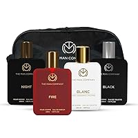 The Man Company Perfume Gift Set for Men 4 * 50ml- A Gentleman's Choice | Premium Long-Lasting EDP & EDT For Men | For Party, Outing, Office & Date