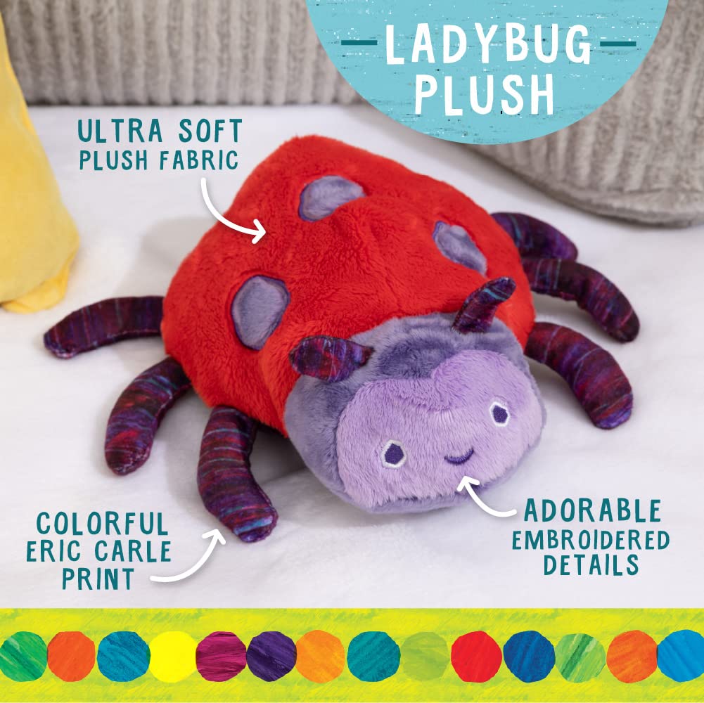 KIDS PREFERRED World of Eric Carle Ladybug Stuffed Animal Plush