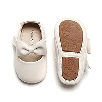 Felix & Flora Soft Sole Baby Shoes - Infant Baby Walking Shoes Moccasinss Rubber Sole Crib Shoes