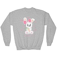 Cute Rabbit Heartwarming Lovely Trendy Adorable Sweet Charismatic Furry Unisex Sweatshirt