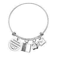 Xiahuyu Administrative Assistant Gifts Awesome Administrative Assistant Bracelet Secretary Thank You Gifts Office Worker Gift Administrative Assistant Appreciation Gift Christmas Birthday Gift