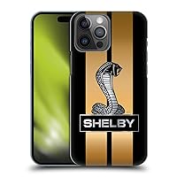 Head Case Designs Officially Licensed Shelby Gold Car Graphics Hard Back Case Compatible with Apple iPhone 14 Pro Max