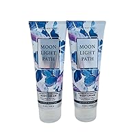 Bath and Body Works Gift Set of of 2 - 8 oz Body Cream - (Moon Light Path)