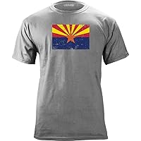 Classic Distressed Arizona State Flag Vintage T-Shirt