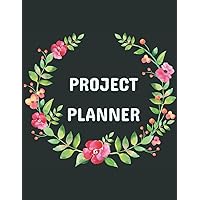 Project Planner: Project Management Notebook with Checklist project planner board decorative Project and Task Organization project planner notebook ... board decorative project planner for work