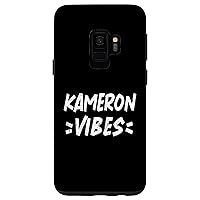 Galaxy S9 Kameron Vibes Matching Squad Family Reunion First Last Name Case