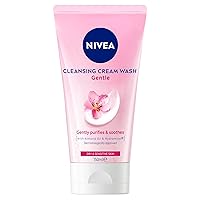 Visage Daily Essentials Gentle Cleansing Cream Wash for Dry & Sensitive Skin (150ml)