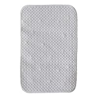 Puppa Pupo Diaper Replacement Sheets, Evle, Moroccan, 17.7 x 27.6 inches (45 x 70 cm), 100% Cotton, Waterproof, Mat, Portable, Going, Compact, Portable, For Going Out, Baby, 03 Gray x Star