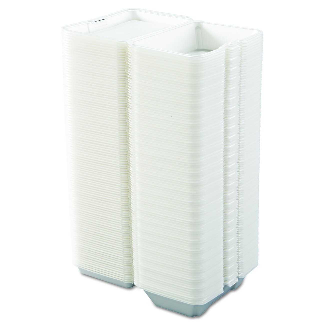 Dart 205HT1 All Purpose Perforated Foam Hinged Container, 9 X 6 Inches (Case of 200)