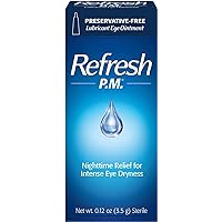 Allergan Refresh P.M Lubricant Eye Ointment, 0.12 Ounce (Pack of 2)