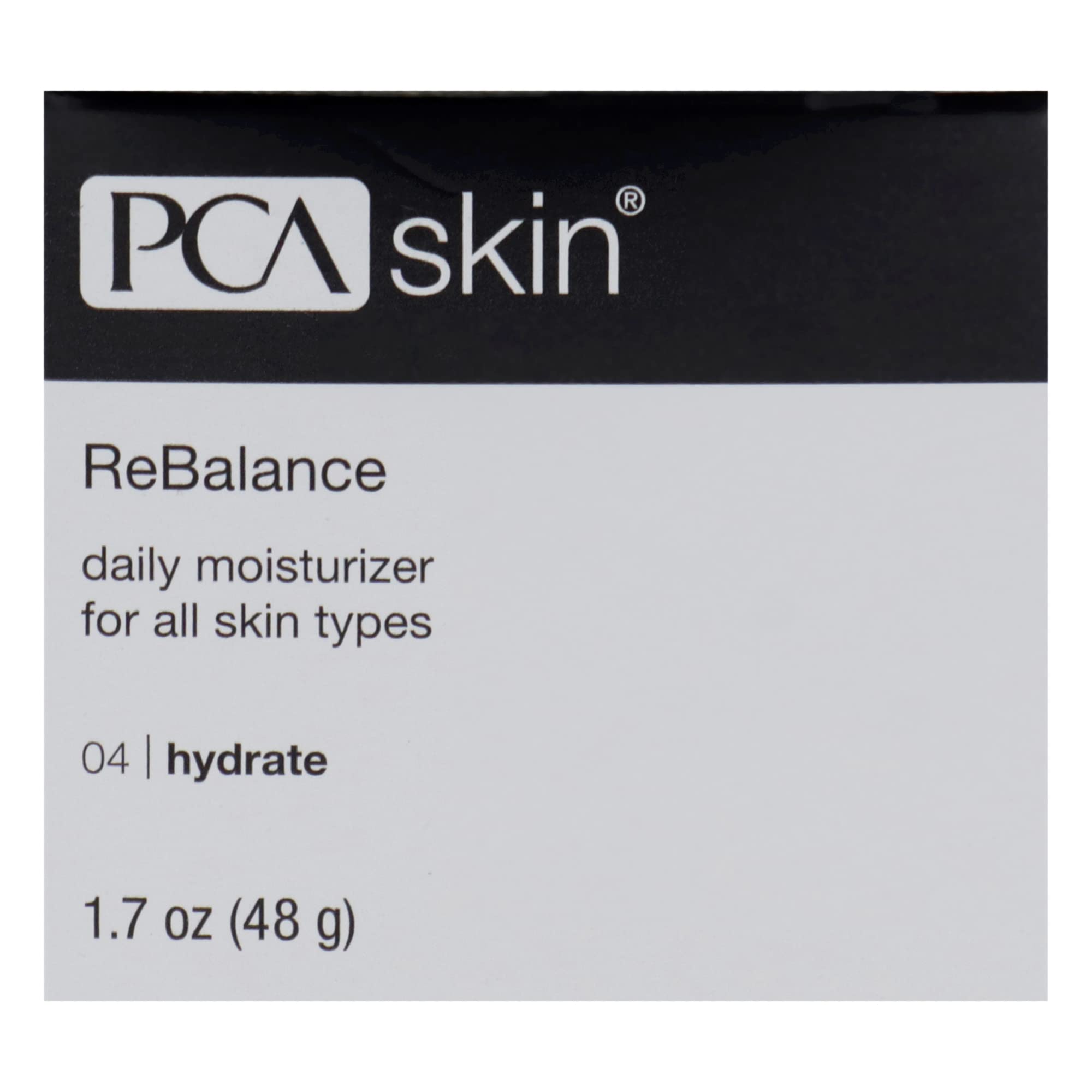 PCA SKIN ReBalance Daily Face Moisturizer - Moisturizing Facial Cream with Antioxidants & Hydrating Niacinamide for Normal/Sensitive Skin (1.7 oz)