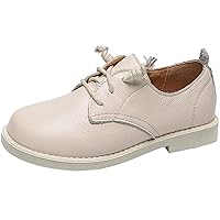 Boy's Girl's British Style School Uniform Leather Shoes Performance Oxford Shoes