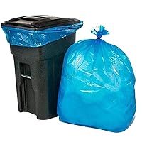 Plasticplace 95 Gallon Recycling Trash Bags, 61