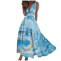 Dresses for Women 2024 Sexy V Neck Long Sleeve Soft Lounge Long Dress Fall Casual Bodycon Maxi Beach Tiered Dresses