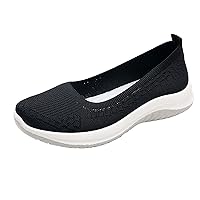 Women's Slip on Loafer Shoes - Mesh Casual Flat Nurse Walking Sneakers