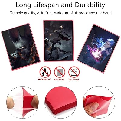 Card Sleeves 2 1/2 x 3 1/2 100 Photocard Protector Perfect for Double  sleeving Small Japanese Sized Board Game Penny Sleeve for Sports Trading  Kpop Poke Baseball,Magic,MTG Sleeves : : Toys & Games