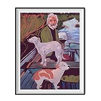 Old Man and Dogs Tommy's Mother Painting Poster Goodfellas Movie 11