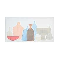 Trademark Fine Art 'Sweet Pottery Shapes II' Canvas Art by Rob Delamater 10x19