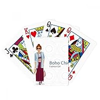 Bohe mia Wind Fashion Cartoom Poker Playing Magic Card Fun Board Game