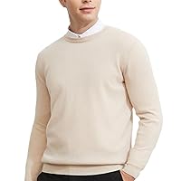 Spring and Autumn 100% Cashmere Sweater Men's O-Neck Pullover Casual Knitting Loose Foundation Bottom Top