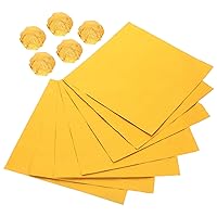 BESTOYARD 800 Pcs Golden Chocolate Candy Foil Paper for Food Gold Aluminum Foil Paper Folding Paper Chocolate Candy Wrapping Paper Foil Wrapping Paper Wrapper Diy Paper Gift Halloween Sheet