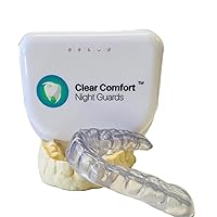 Dentists Approved Custom Night Guards for Teeth Grinding, Clenching, Bruxism; TMJ Relief, Sleep Mouth Guard, Protects Veneers, Crowns and Dental Works - 1.5mm- Made in USA