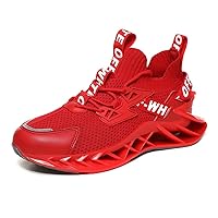Men's Sneakers Red Casual Sneakers Mecha Cool Men's Shoes