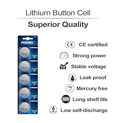 CR2450 3V Lithium Battery (10pcs)