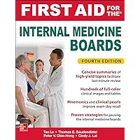 First Aid for the Internal Medicine Boards, Fourth Edition First Aid for the Internal Medicine Boards, Fourth Edition Paperback Kindle