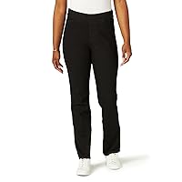 Chic Classic Collection Womens Easy-Fit Elastic-Waist Pant