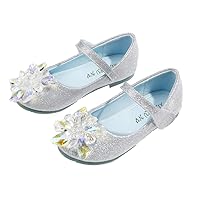 Toddler/Little Kids Girls Mary Jane Ballerina Flats Shoes Slip-on School Party Wedding Princess Dress Shoes