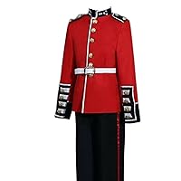New Mens Navy Hunt Coats/redTailcoat Toy Soldier Tin Officer Coat XS-4XL