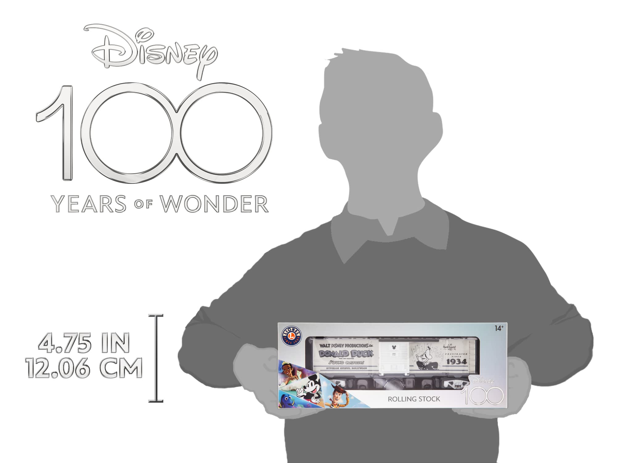 Lionel Disney 100 Donald Duck Vault Moments Boxcar