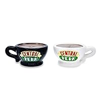 Silver Buffalo Friends Central Perk Mugs Ceramic Salt and Pepper Shaker