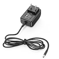 12V for Audio Technica Turntable Charger Power Cord for Audio-Technica AT-LP60X AT-LP60X-BK AT-LP60X-BW AT-LP60XBT-RD AT-LP120XUSB-BK Direct-Drive Turntable Record Player Power DC Adapter