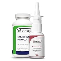 Immune Response Recovery Bundle - Immune Support Protocol - 1% Povidone Iodine Nasal Spray