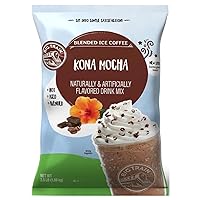 Blended Ice Coffee, Kona Mocha, Powdered Instant Coffee Drink Mix, 3.5 Pound (Packaging May Vary)
