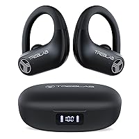 TREBLAB X3-Pro - Wireless Earbuds with Earhooks - 145H Playtime, IPX5 Waterproof Earphones for Running & Workout - Sport Bluetooth Headphones with Charging case - Built-in Microphone - UPD 2023