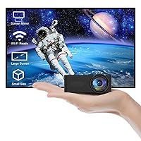 Supports 1280*720P Home Micro Portable Mini Projector, High-definition Home Wireless Small Mobile Phone Projection, Palm-sized Mini Projector Movie Projector For Cartoon, Kids Gift